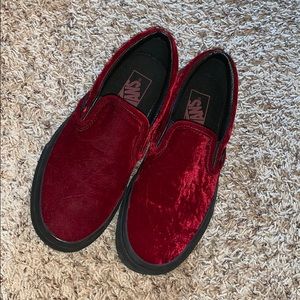 Vans Velvet Slip-On